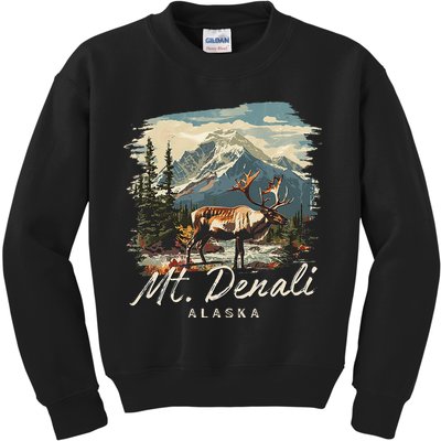 Mount Denali Souvenir Mt. Denali Kids Sweatshirt
