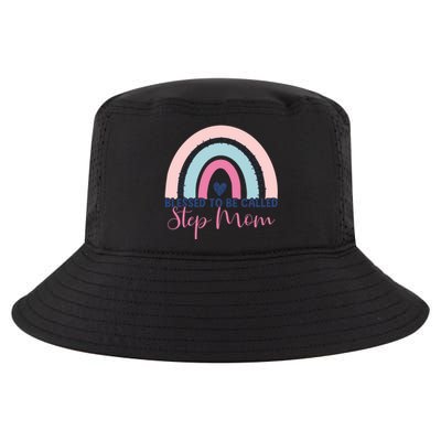 Mothers Day Step Mom Blessed To Be Called Step Mom Rainbow Funny Gift Cool Comfort Performance Bucket Hat