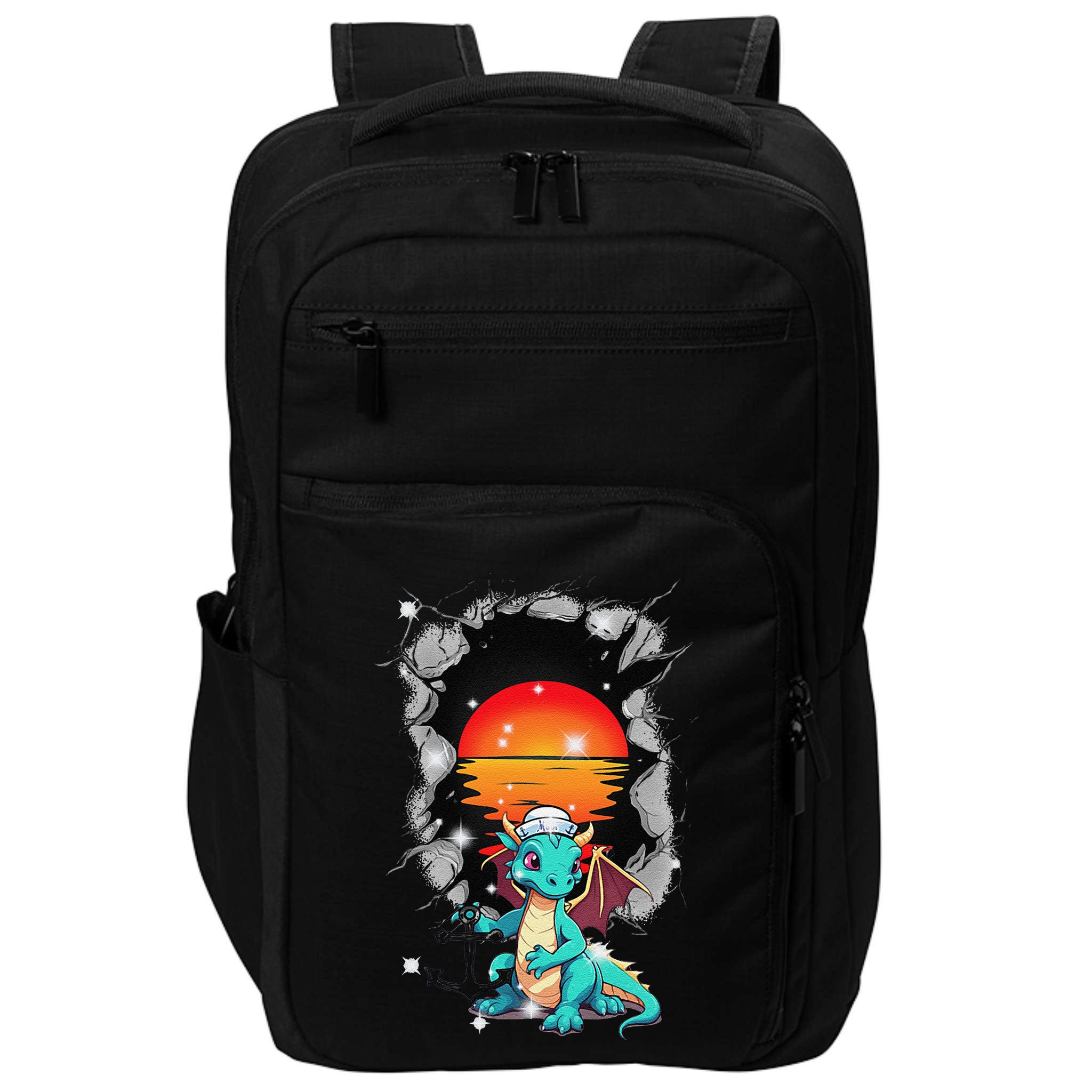 Maritime Dragon Sailors Sailors Sunset Impact Tech Backpack