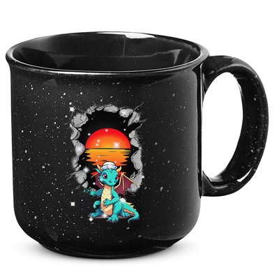 Maritime Dragon Sailors Sailors Sunset 15oz Campfire Ceramic Mug