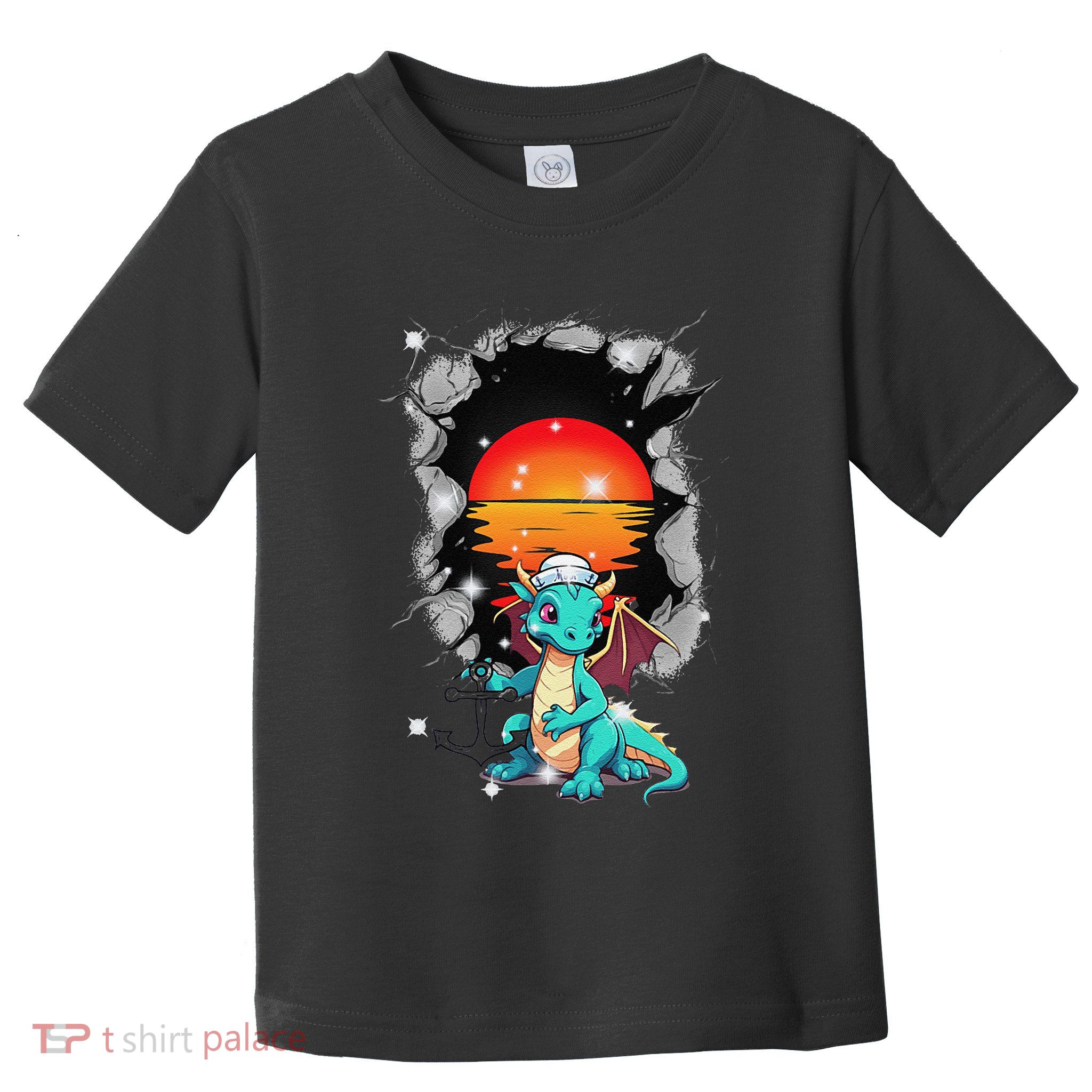 Maritime Dragon Sailors Sailors Sunset Toddler T-Shirt