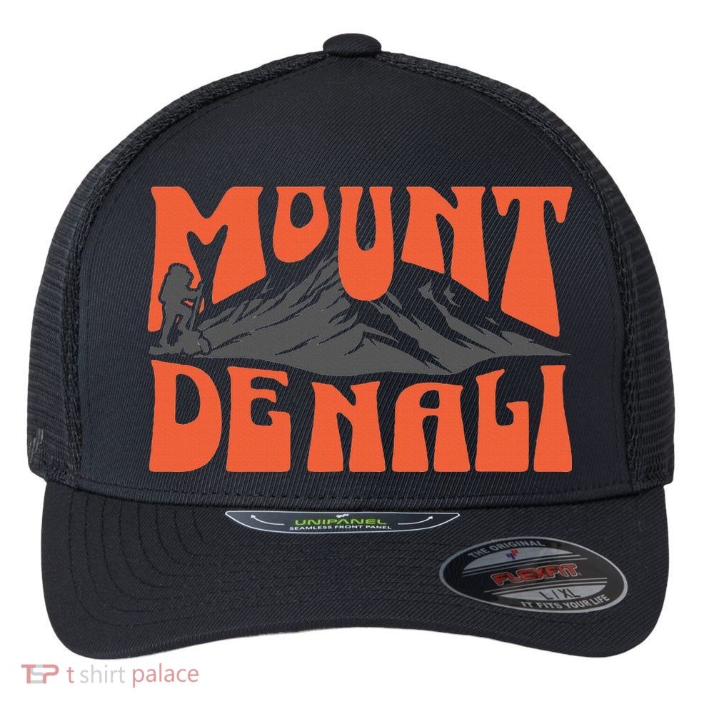 Mount Denali Souvenir Mt. Denali Flexfit Unipanel Trucker Cap