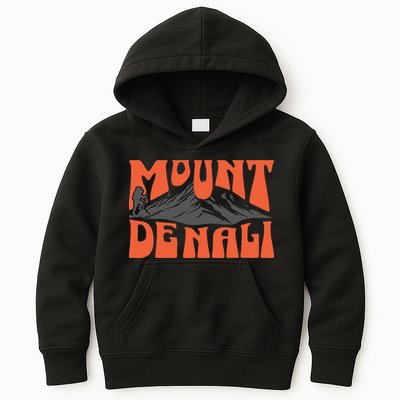 Mount Denali Souvenir Mt. Denali Kids Hoodie