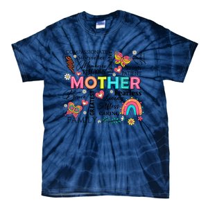 Mother’S Day She Is Mom Family Mama Tie-Dye T-Shirt