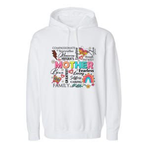 Mother’S Day She Is Mom Family Mama Garment-Dyed Fleece Hoodie