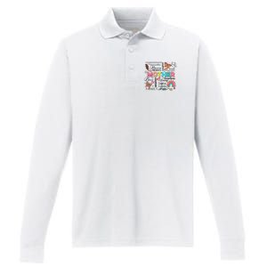 Mother’S Day She Is Mom Family Mama Performance Long Sleeve Polo