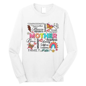 Mother’S Day She Is Mom Family Mama Long Sleeve Shirt