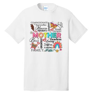 Mother’S Day She Is Mom Family Mama Tall T-Shirt