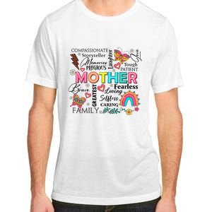 Mother’S Day She Is Mom Family Mama Adult ChromaSoft Performance T-Shirt