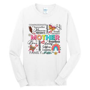 Mother’S Day She Is Mom Family Mama Tall Long Sleeve T-Shirt