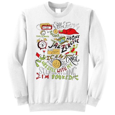 My Day Schedule I’M Booked Christmas Merry Christmas Sweatshirt