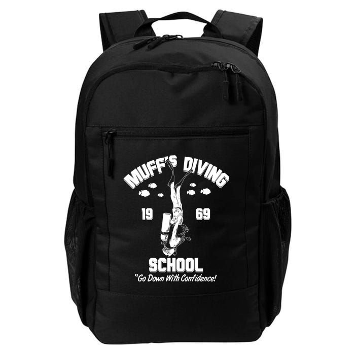 Muffs Diving School 1969 Go Down With Confidence Backpack