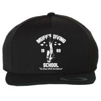 Muffs Diving School 1969 Go Down With Confidence Wool Snapback Cap