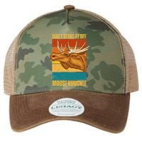 Moose DonT Stare At My Moose Knuckle Legacy Tie Dye Trucker Hat