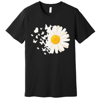 Marguerites Daisy Summer Daisies Flower Garden Gardeners Premium T-Shirt