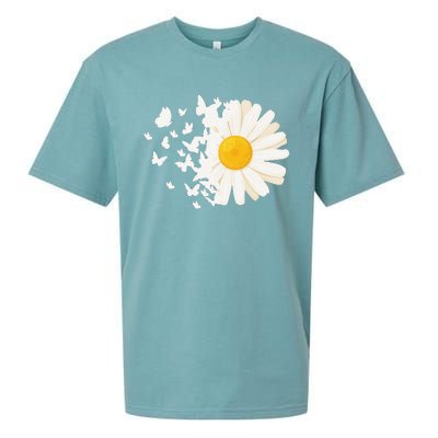 Marguerites Daisy Summer Daisies Flower Garden Gardeners Sueded Cloud Jersey T-Shirt