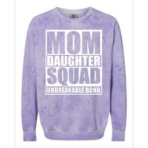 Mom Daughter Squad Unbreakable Bond Colorblast Crewneck Sweatshirt