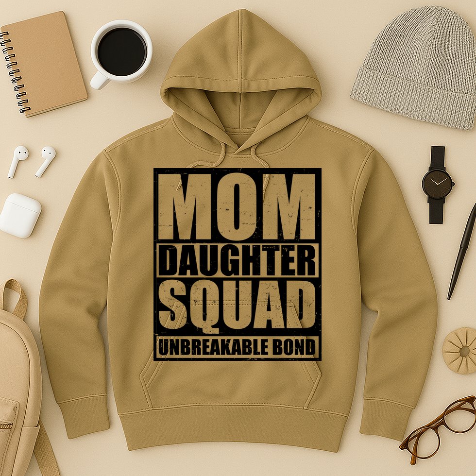 Mom Daughter Squad Unbreakable Bond Hoodie