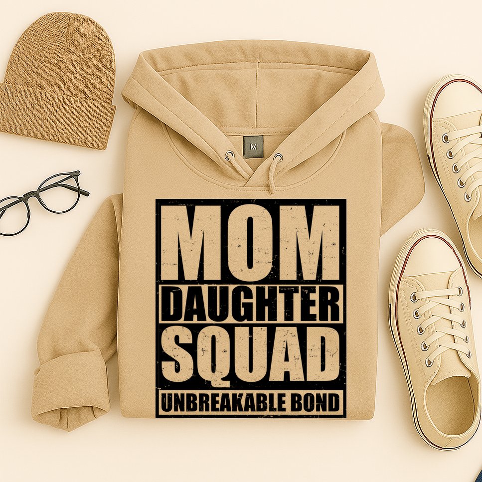 Mom Daughter Squad Unbreakable Bond Hoodie