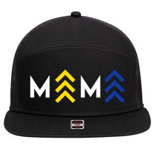 Mama Down Syndrome Awareness 7 Panel Mesh Trucker Snapback Hat