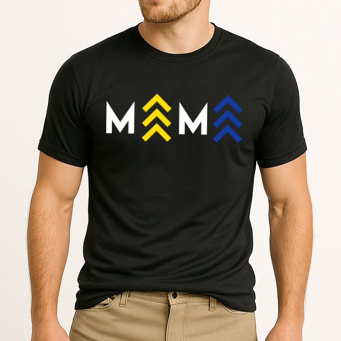 Mama Down Syndrome Awareness Cooling Performance Crew T-Shirt