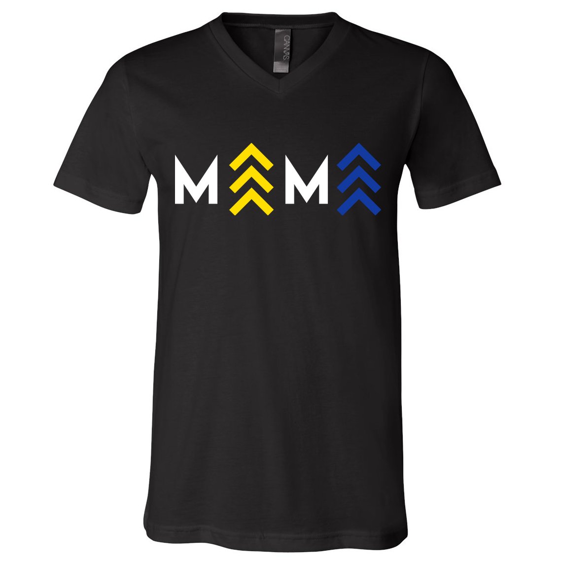 Mama Down Syndrome Awareness V-Neck T-Shirt
