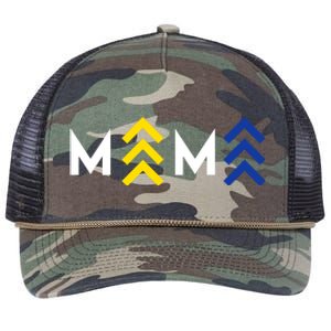 Mama Down Syndrome Awareness Retro Rope Trucker Hat Cap