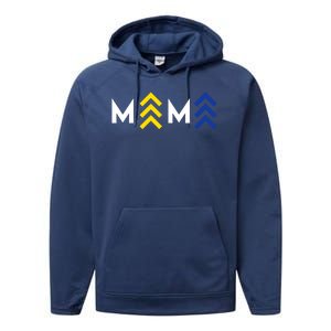 Mama Down Syndrome Awareness Performance Fleece Hoodie