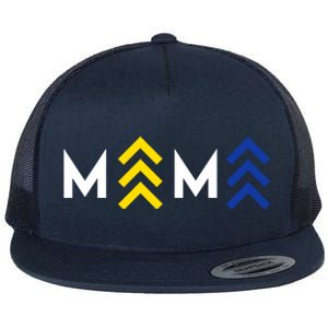 Mama Down Syndrome Awareness Flat Bill Trucker Hat