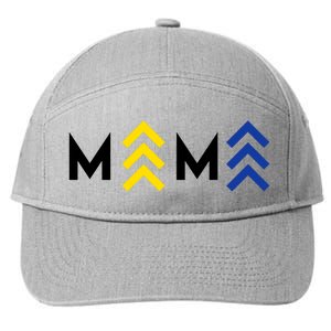 Mama Down Syndrome Awareness 7-Panel Snapback Hat