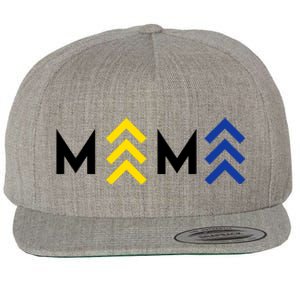 Mama Down Syndrome Awareness Wool Snapback Cap