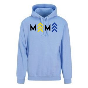 Mama Down Syndrome Awareness Unisex Surf Hoodie