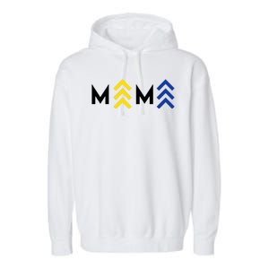 Mama Down Syndrome Awareness Garment-Dyed Fleece Hoodie