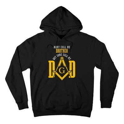 Mason Dad Square & Compass Masonic Shriner Freemason Hoodie