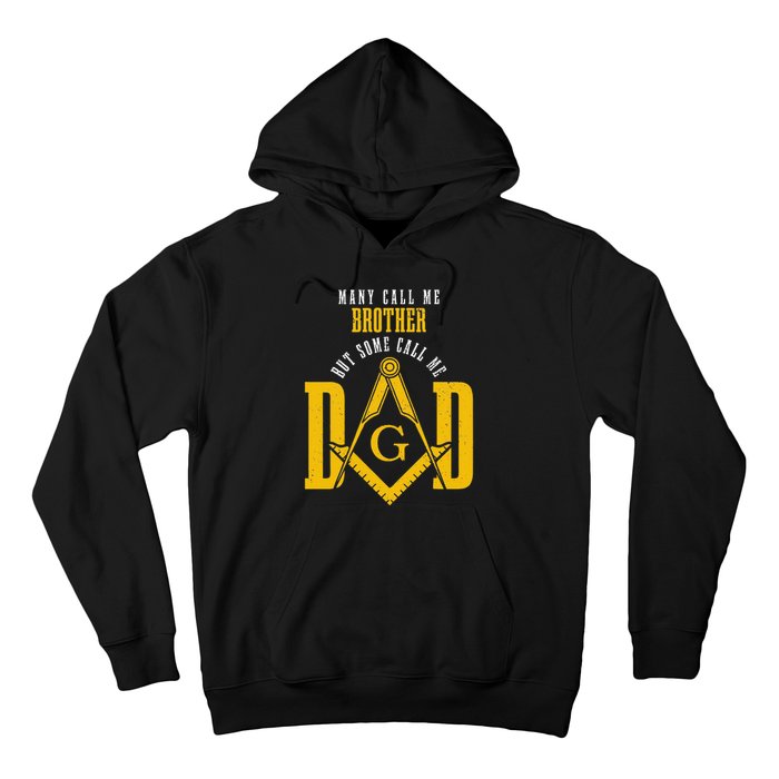 Mason Dad Square & Compass Masonic Shriner Freemason Hoodie