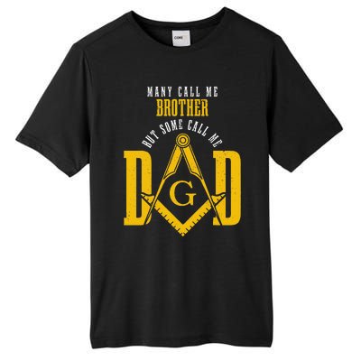 Mason Dad Square & Compass Masonic Shriner Freemason Tall Fusion ChromaSoft Performance T-Shirt