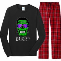 Mens Dadster Shirt Dad Monster Halloween Costume Daddy Father Long Sleeve Pajama Set