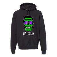 Mens Dadster Shirt Dad Monster Halloween Costume Daddy Father Premium Hoodie