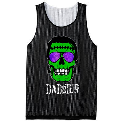 Mens Dadster Shirt Dad Monster Halloween Costume Daddy Father Mesh Reversible Basketball Jersey Tank