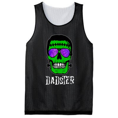 Mens Dadster Shirt Dad Monster Halloween Costume Daddy Father Mesh Reversible Basketball Jersey Tank