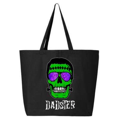 Mens Dadster Shirt Dad Monster Halloween Costume Daddy Father 25L Jumbo Tote