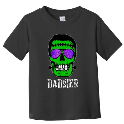 Mens Dadster Shirt Dad Monster Halloween Costume Daddy Father Toddler T-Shirt