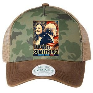 Michelle Do Something Harris Walz Waltz For President 2024 Legacy Tie Dye Trucker Hat