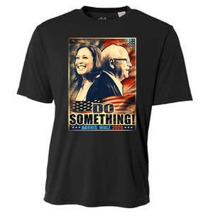 Michelle Do Something Harris Walz Waltz For President 2024 Cooling Performance Crew T-Shirt