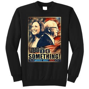 Michelle Do Something Harris Walz Waltz For President 2024 Sweatshirt