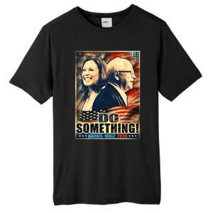 Michelle Do Something Harris Walz Waltz For President 2024 Tall Fusion ChromaSoft Performance T-Shirt