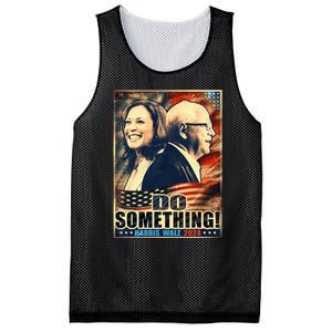 Michelle Do Something Harris Walz Waltz For President 2024 Mesh Reversible Basketball Jersey Tank