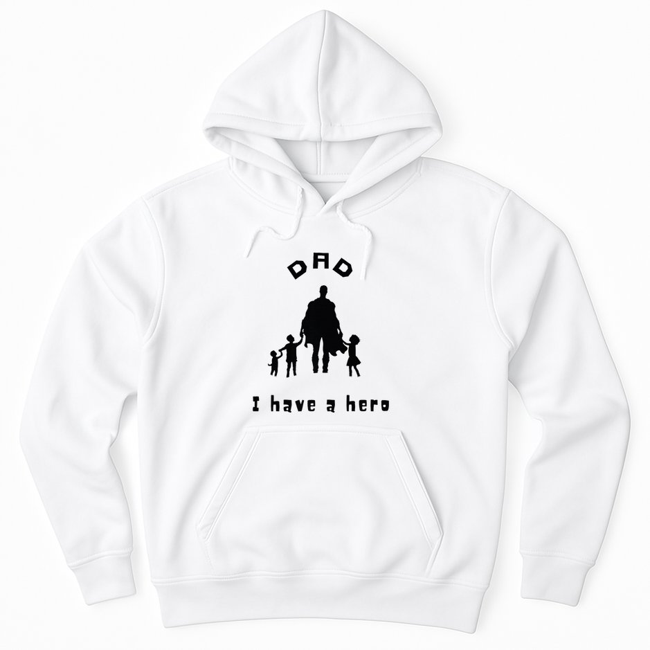 Military Dad Superhero Welcome Home Surprise Hoodie