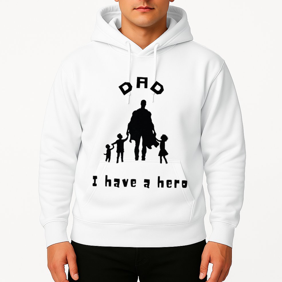 Military Dad Superhero Welcome Home Surprise Hoodie