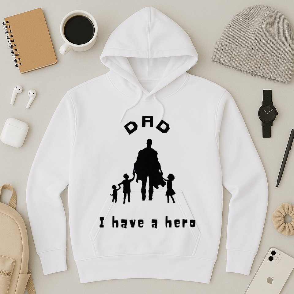 Military Dad Superhero Welcome Home Surprise Hoodie